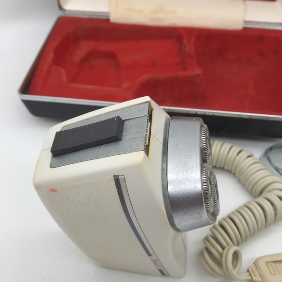 Vintage NORELCO Triple Header Electric Razor In Case Pop-up Trimmer SC-8130 - Picture 9 of 14